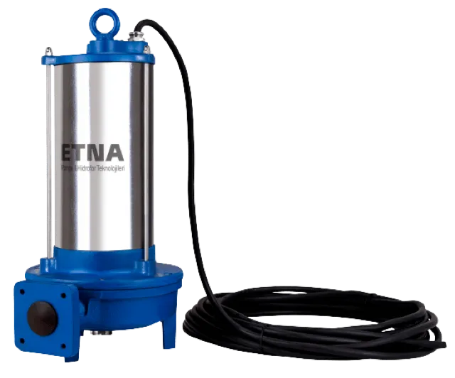 ETNA EFP 22 DP & EFP 22 D Parçalayıcı Bıçaklı Foseptik Pompası