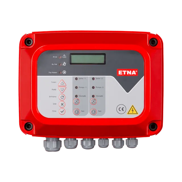 ETNA Hydropan Çiftli Alarm Kitli Kontrol Panosu