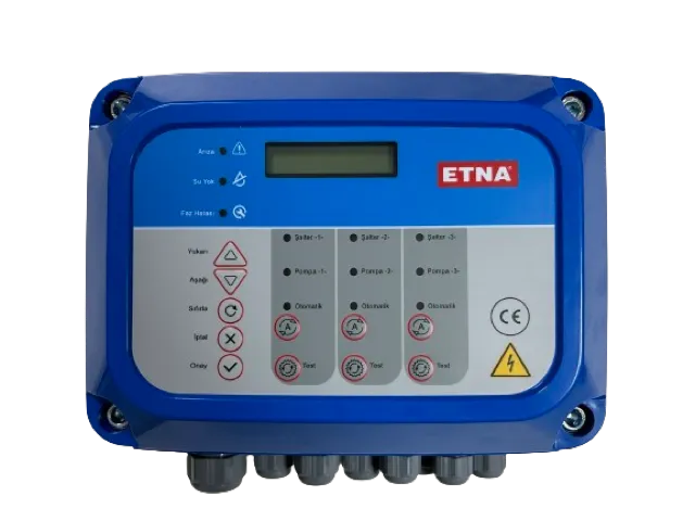 ETNA Hydropan Üçlü Kontrol Panosu